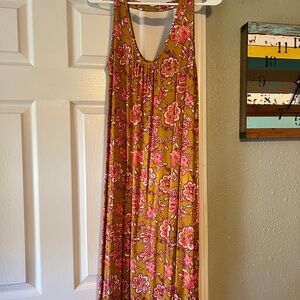 Maurice’s Floral Sleeveless Maxi Dress
